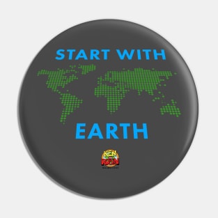 Start With Earth Pin