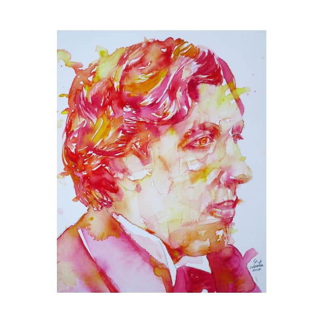 OSCAR WILDE - watercolor portrait.1 by lautir