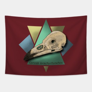 Dead Things - Crow Skull Tapestry