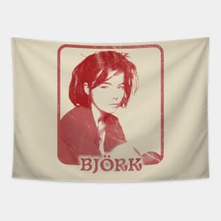 bjork vintage style Tapestry