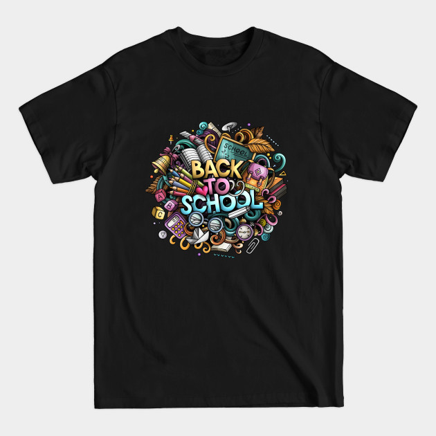 Discover Back to School Doodle Art - Back To School - T-Shirt