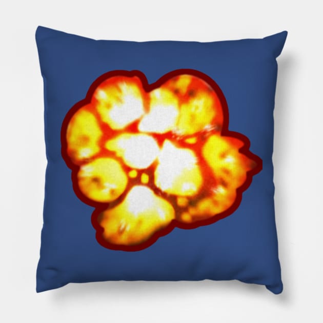 Explosive Burst Pillow by frooglekade