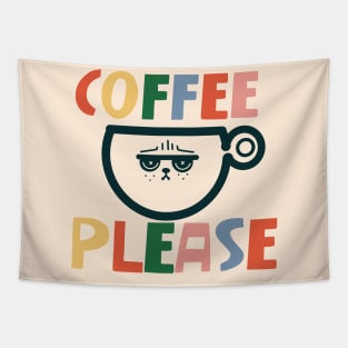 Coffee Please Tapestry