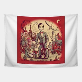 Pee Wee Herman art - design 14 Tapestry