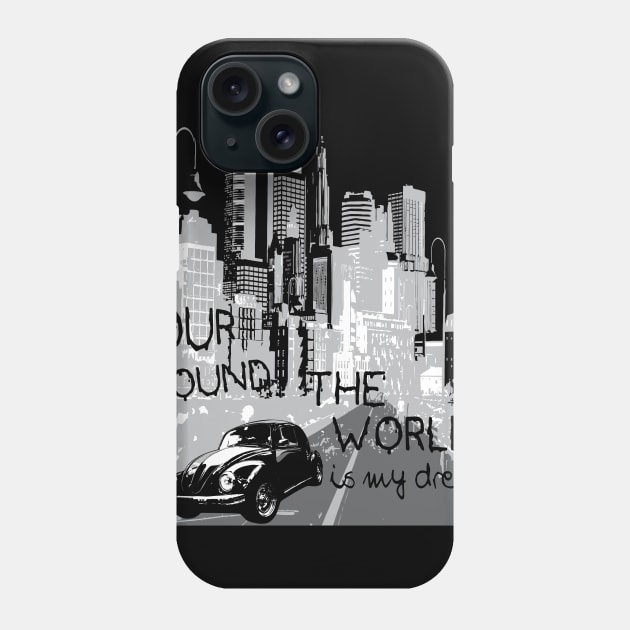 Tour around the world Phone Case by Raintreestrees7373