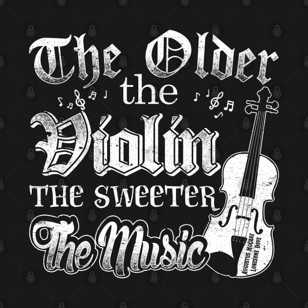 Lonesome dove: The older the violin the sweeter the music by AwesomeTshirts