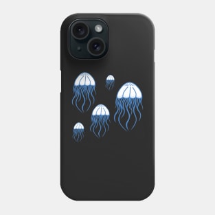 Blue Jellyfish Phone Case