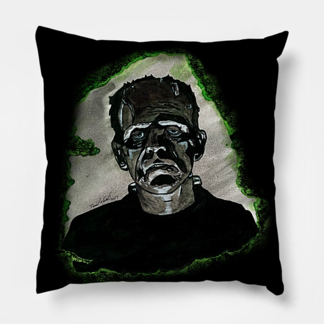 Frankenstein's Monster Pillow by BladeAvenger