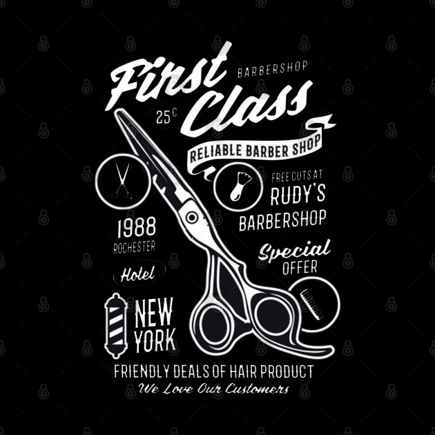 Barber Shop Vintage Design by consigliop