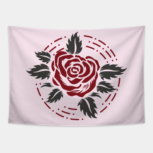 La vie en Rose Tapestry by darkbattle