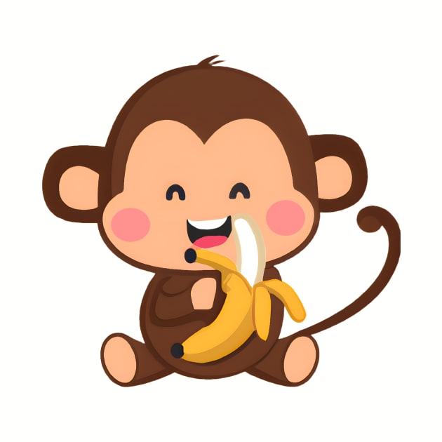 Cute Monkey by egul