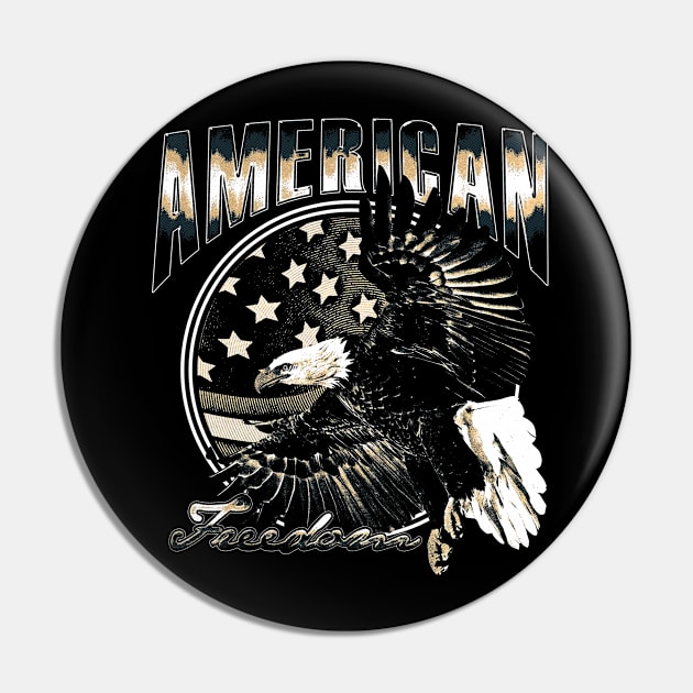 AMERICAN FREEDOM Pin by artcuan