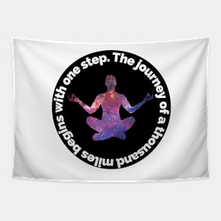 Inspirational Phrase - Lao Tzu Tapestry