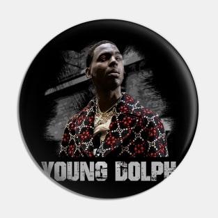 Trap God Mentality Dolph Fan Club Tee Pin