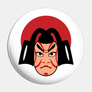 Japanese kabuki Pin