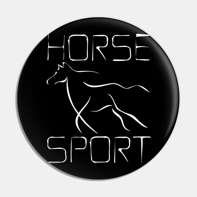 Horse Sport Discreet Drawing Birthday Gift. Pin by KAOZ