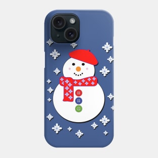 Happy Snowman Phone Case