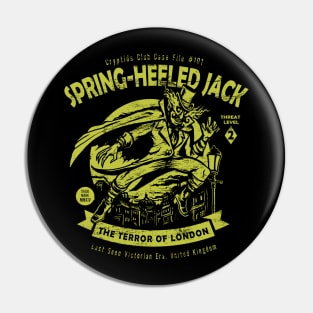 Spring-Heeled Jack - Cryptids Case Club #101 Pin