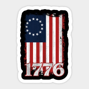 Bass Fish License Plate Distressed Grunge Patriotic USA Flag