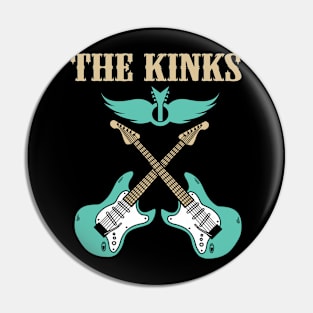 THE KINKS BAND Pin