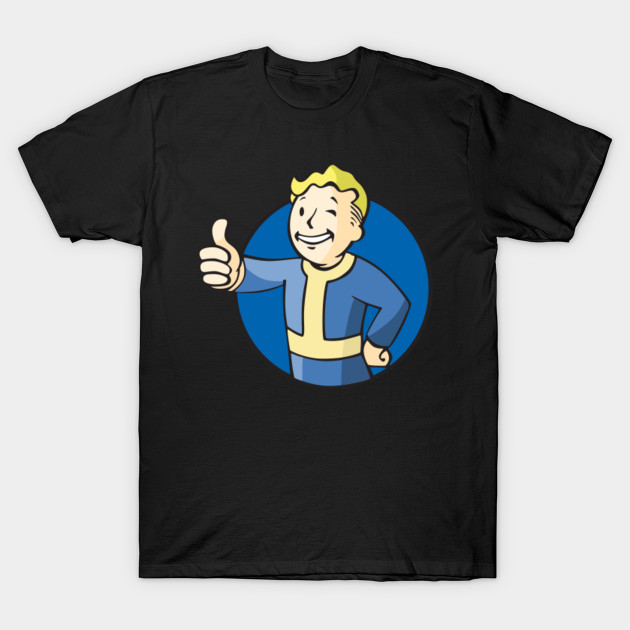 Fallout Vault Boy - Bethesda - T-Shirt | TeePublic