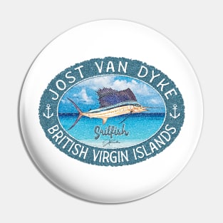 Jost Van Dyke, British Virgin Islands, Sailfish Pin