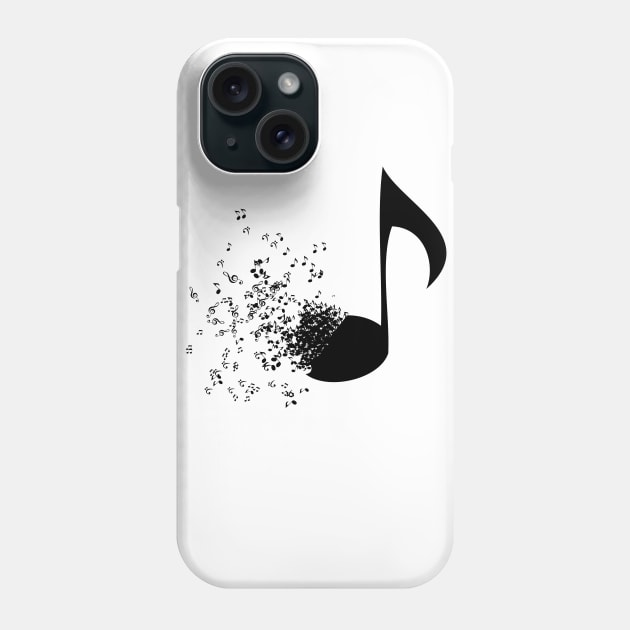 Lost into the Music Phone Case by lldesigns