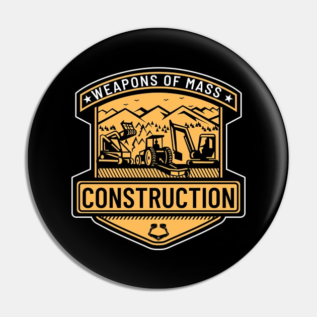 Vintage Excavator Trucks for Construction Workers Pin by JB.Collection