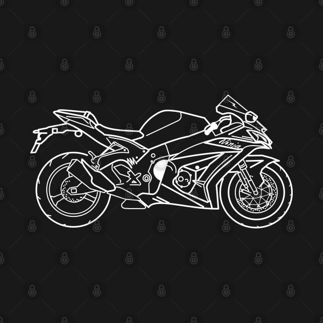 Kawasaki ZX10R motorbike by Aurealis