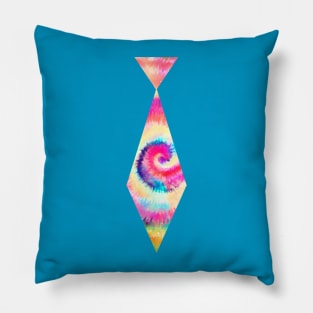 Tie Dye Tie Pillow