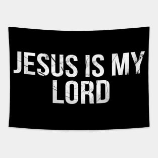 Jesus Is My Lord Cool Motivational Christian Tapestry