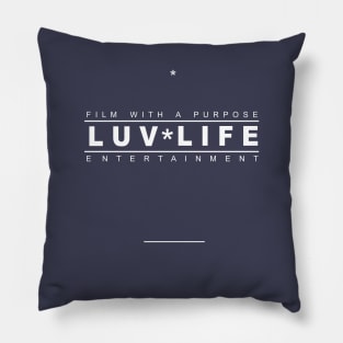 Luv Life Ent. Logo Pillow