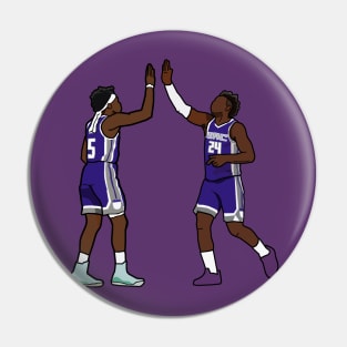 Deaaron Fox x Buddy Hield Sacramento Kings Pin