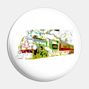 Christmas train from steambywhacky Pin