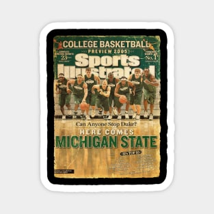 COVER SPORT - SPORT ILLUSTRATED - MICHIGAN STATE FAB FIVE Magnet