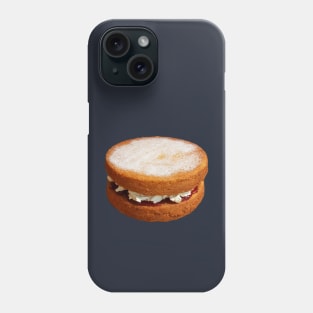 Sweet Food Victoria Sponge Cake Phone Case