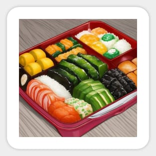 Small Bento Box Sticker Cute Food Sticker Kawaii Food Anime Food Japanese  Food Sticker Food From Japan Cute Bentos Chopsticks 