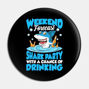 Weekend Forecast: Shark Party & Chance of Drinking Pin