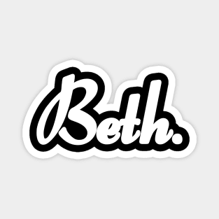 Name Beth Magnet