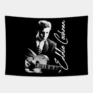 Eddie Cochran Retro 50s Tapestry