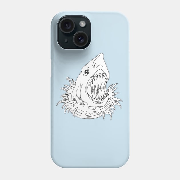 Shark Phone Case by marissafv