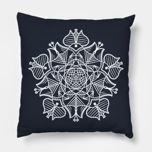 Lotus Mandala Pillow