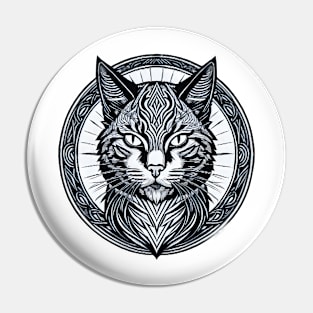 cat logo Pin