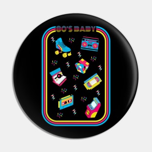 80's Baby Pin