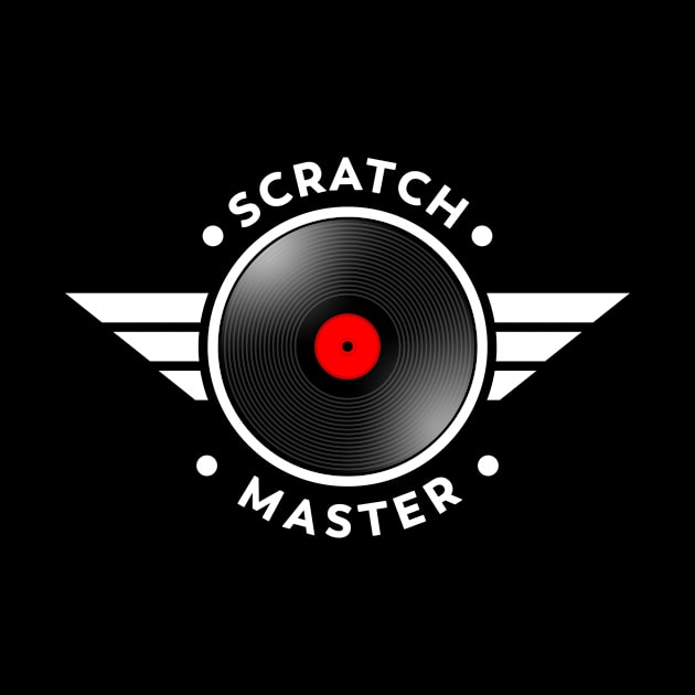 DJ Scratch Master Cool Design Gift by Super Fresh Art