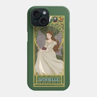 Danielle - art nouveau - Ever After Phone Case