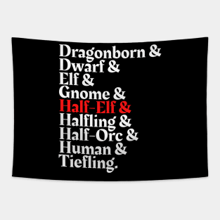 I'm The Half Elf - D&D All Race Tapestry