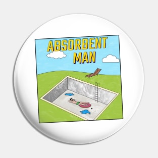 Absorbent Man Pin