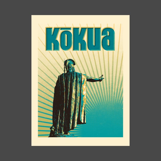 King Kamehameha showing Kokua by Marcomix