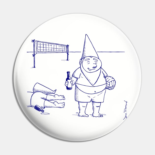 Drunken Gnomes Original Pin by JDShurtz